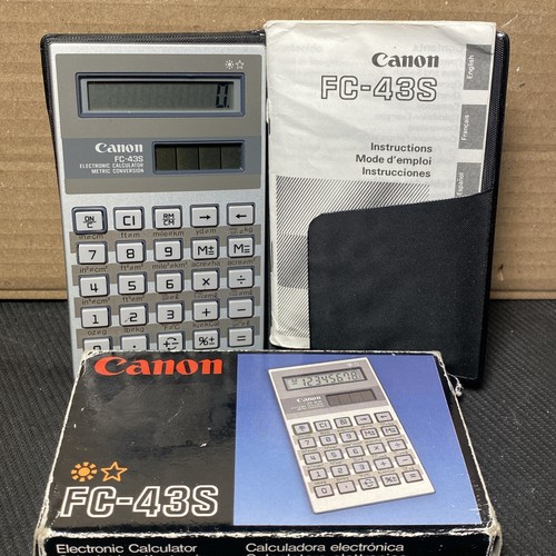 Vintage calculator canon - vintage,
