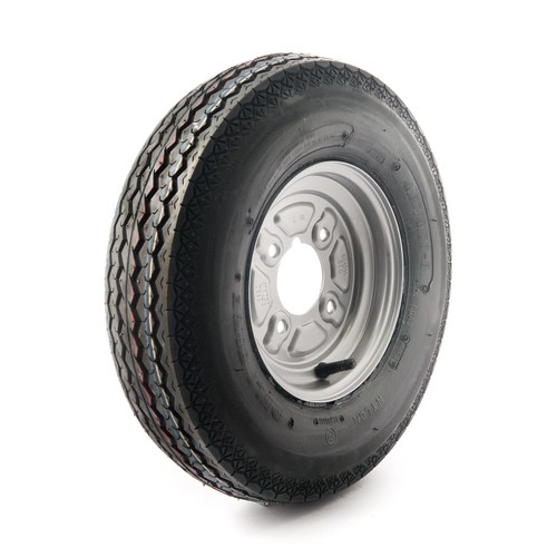 Trailer wheel and tyre - and,