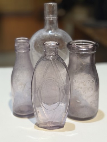 Lot vintage purple - lot, (5)