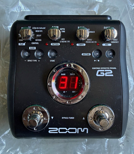 Zoom digital multi - g2, multi-effects