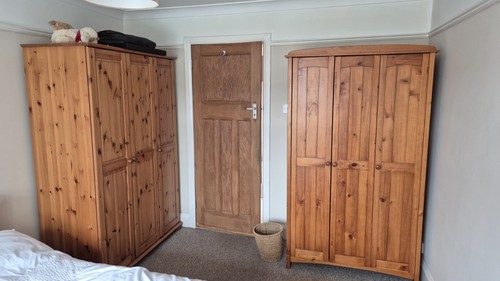 Pine wardrobes chest - pine,