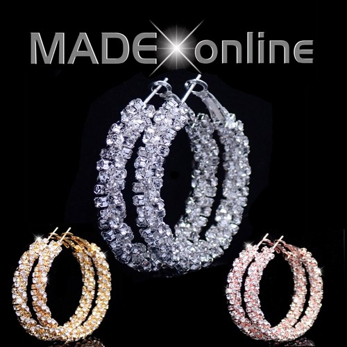 Very sparkle hoop - sparkle, earrings