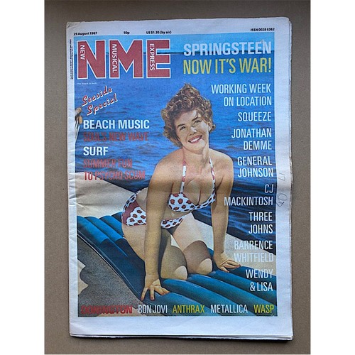 Various 1987 nme magazine aug - various,