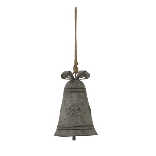 Rustic metal rope hanging - hanging, bell