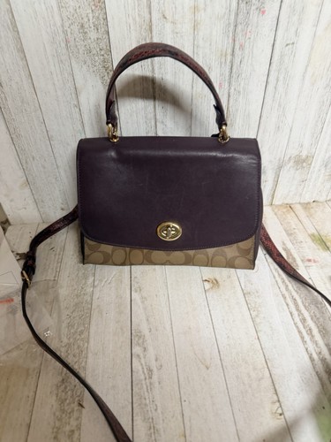 Coach tilly top - handle, satchel