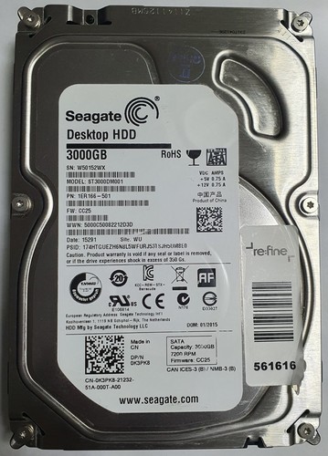 3tb seagate desktop hard drive - hard,