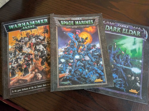 Codex books warhammer - x,