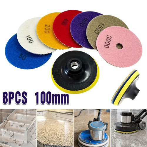 Inch diamond polishing - 8x,