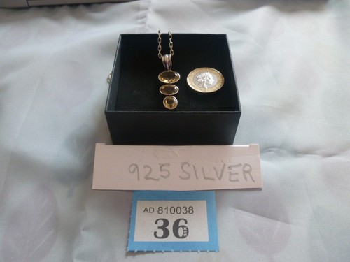 925 sterling silver citrine - 925,