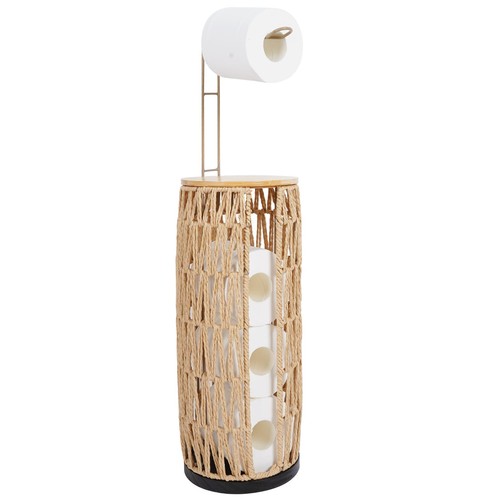 Freestanding wicker toilet - freestanding,