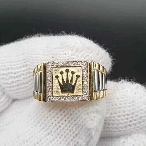 2ct real moissanite men - real, men's