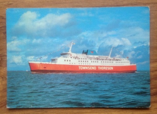 Vintage postcard townsend - vintage,