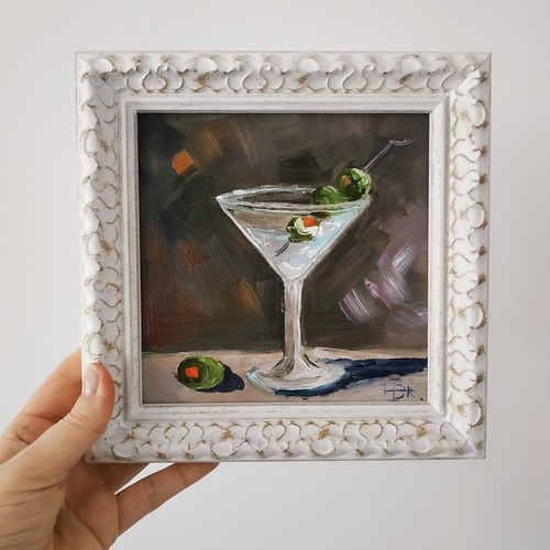 Dirty martini original art - original,