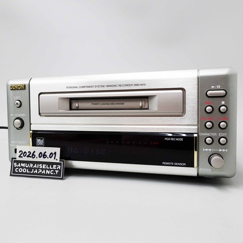Denon dmd m10 mini disk - denon, dmd-m10