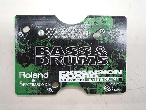 Roland jv80 bass - jv80, drums