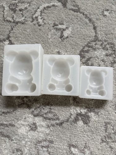 Piece teddy bear - piece, silicon