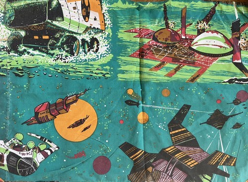 Vintage 1970s spaceship sci - 1970s,
