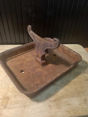 Vintage cast iron boot - vintage,