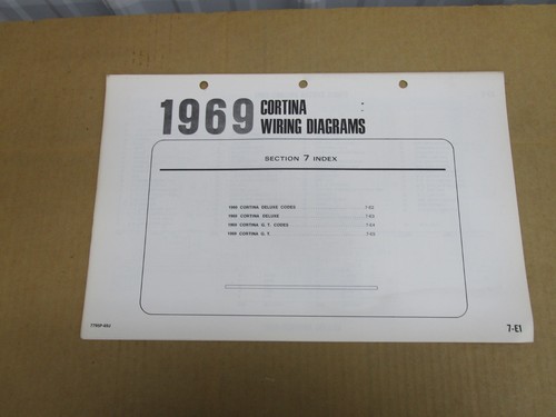 1969 ford cortina deluxe - 1969,