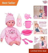 Interactive 41cm talking baby - interactive,