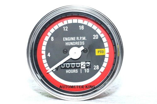 Oliver white tachometer - oliver, /
