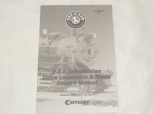 Lionel 8 0 consolidation - lionel,