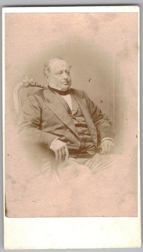 Antique cdv 1860s peverelli - cdv,
