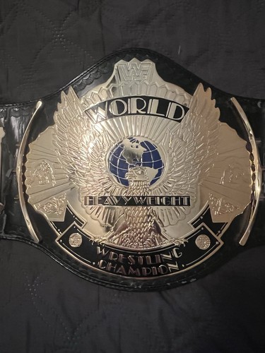 Wwf winged eagle belt - belt, signed