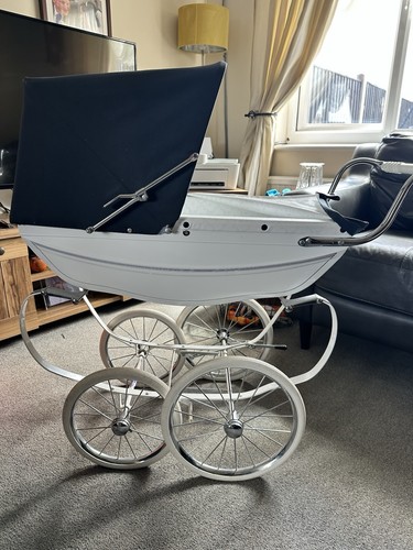 Silver cross coach built dolls - silver,