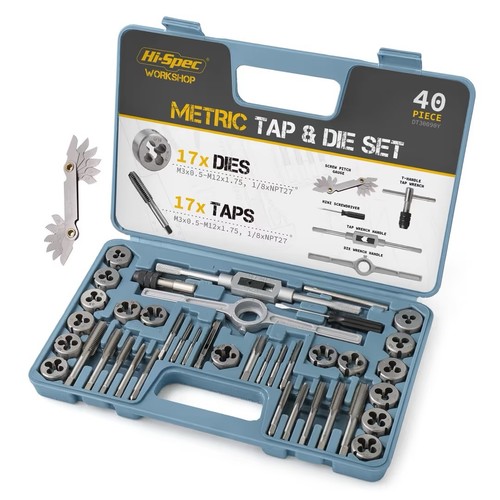 Tap and die set 40pcs - set,