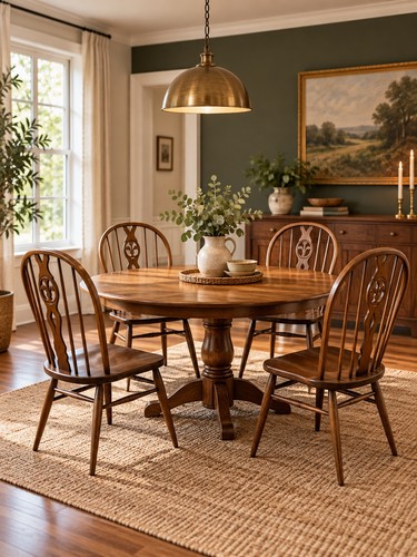 Set vintage ercol 371 - 4,
