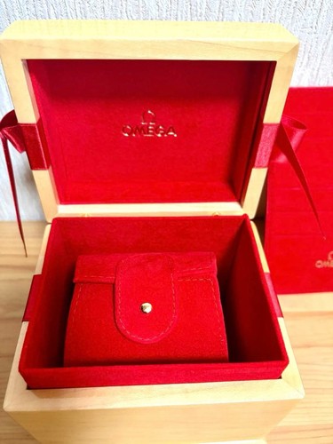 Omega genuine wooden watch box - omega,