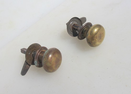 Victorian brass knobs drawer - victorian,