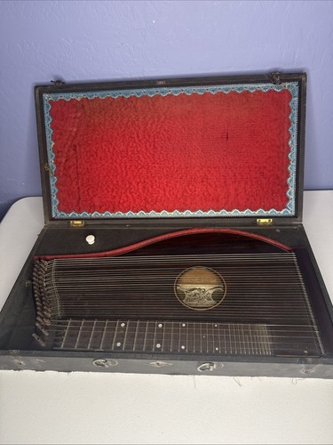Franz schwarzer zither harp - zither,