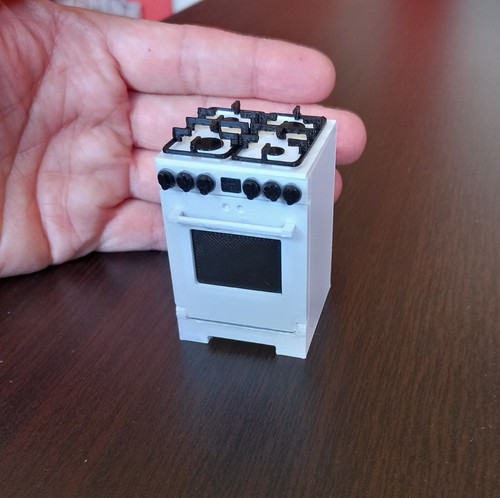 Dolls house gas cooker - dolls,