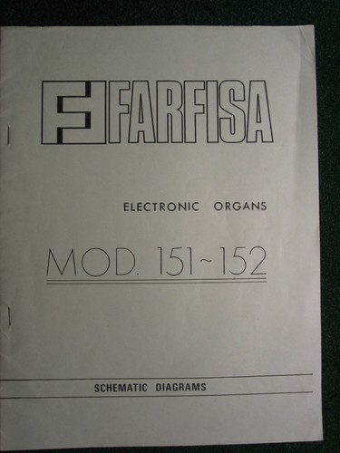 Farfisa electronic organ model - farfisa,