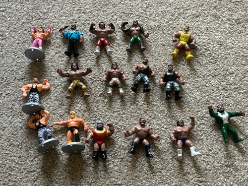 Wwf mini figure s - figure, 80's-90's