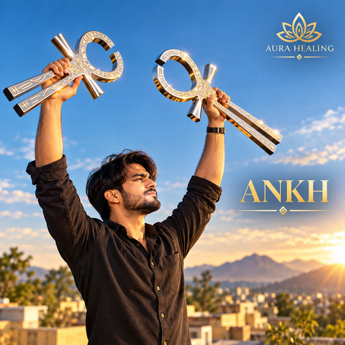 Ankh key life tuning fork - of,