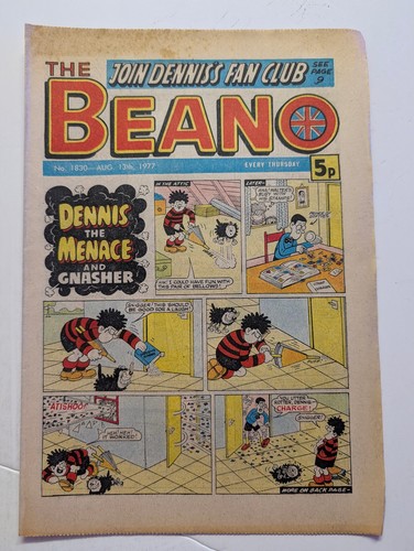 Beano comic 1830 august - beano, 1830,