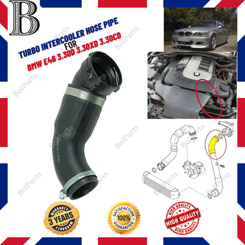 Turbo intercooler upper hose - turbo,