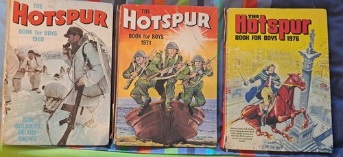 Old hotspur annuals 1969 - 3,