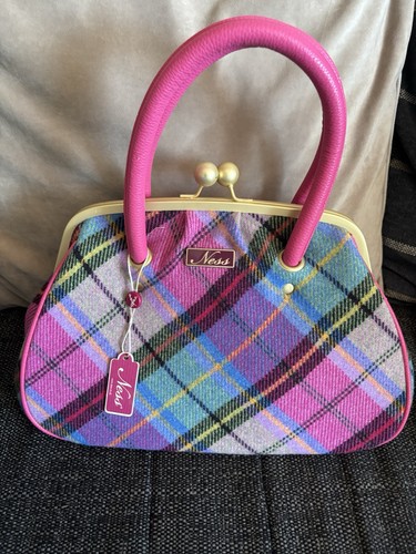 Ness pink tartan - ness, check