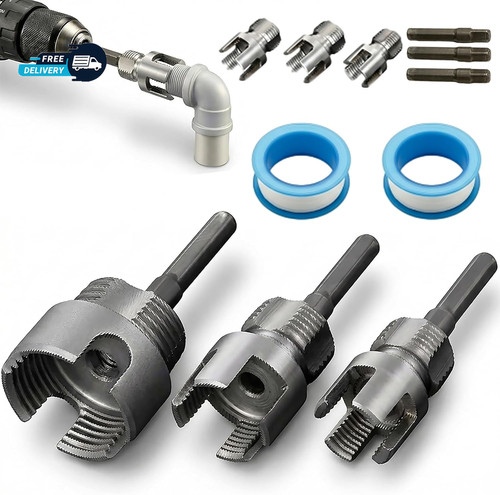 Pcs pvc pipe threader - 3,