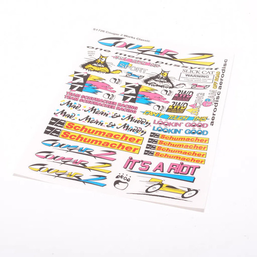 Schumacher decal c2w - schumacher, (u8969)