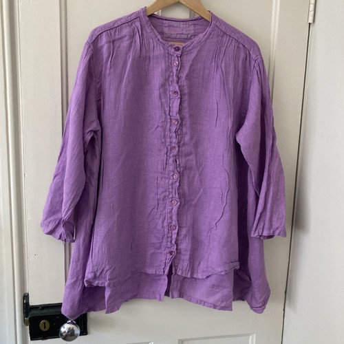Grizas linen shirt large - linen, vgc