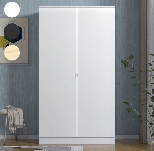 Small white wardrobe with - small,