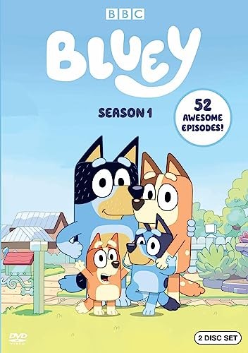Bluey season one - dvd, n3z