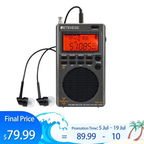 Retekess tr110 shortwave - retekess,