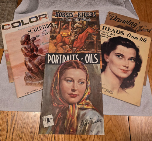 Lot vintage walter foster - lot,