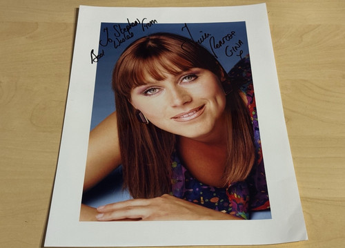 Large hand signed - (8.5"x11'),